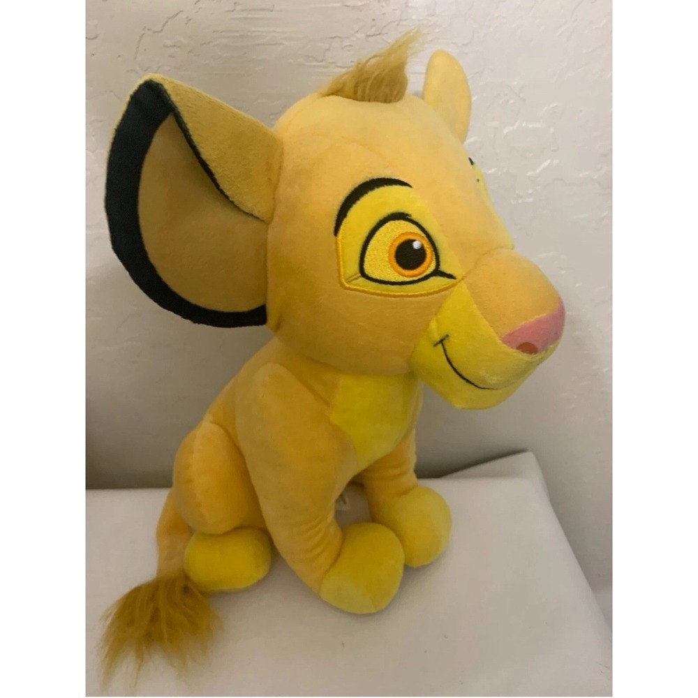 Disney Lion King Simba Plush Cub 13" • Authentic Medium Soft Stuffed Animal